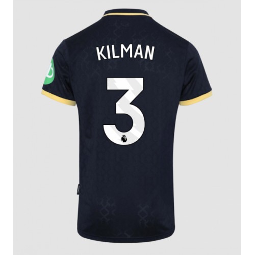 Maglia Calcio West Ham United Max Kilman #3 Terza Divisa 2025-26 Manica Corta